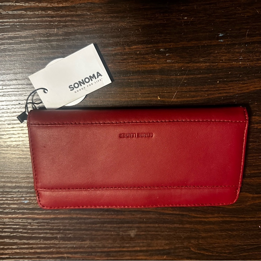 Sonoma Red Wallet